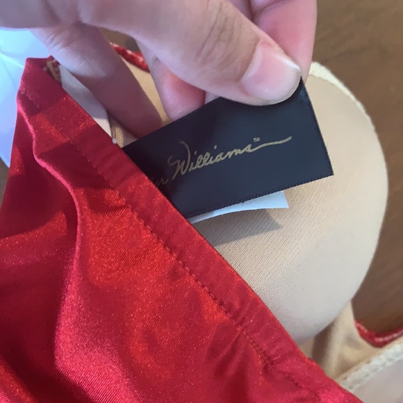 Esther Williams Red 1950’s one piece with Tummy - Picture 9 of 12